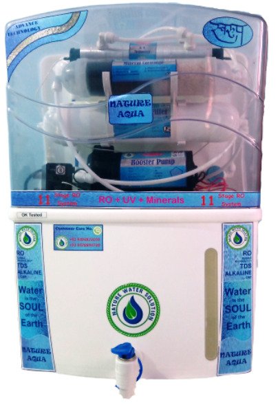 RO + UV + Minerals Water Purifier