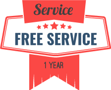 One Year Free Service