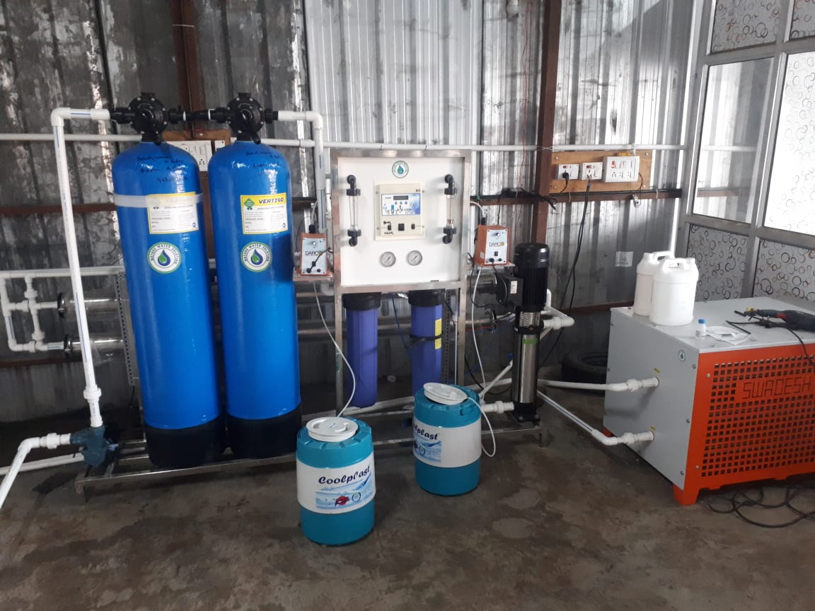 1000 liter RO Water Purifier Plant